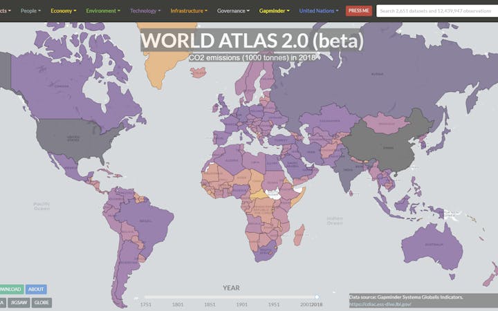World Atlas preview